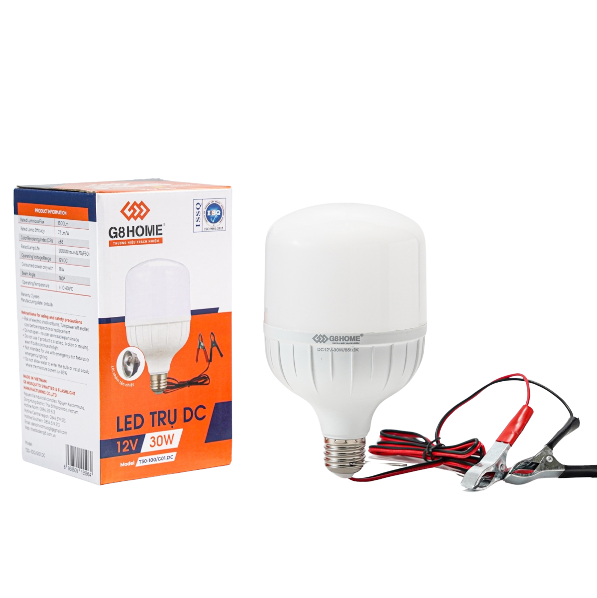 LED Bulb Bottle Clamp