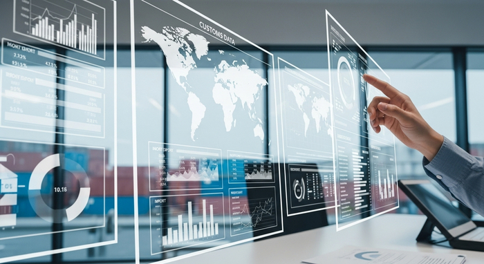 Infographic cơ cấu dữ liệu hải quan và vai trò trong thương mại quốc tế Cơ cấu dữ liệu hải quan trong thương mại quốc tế