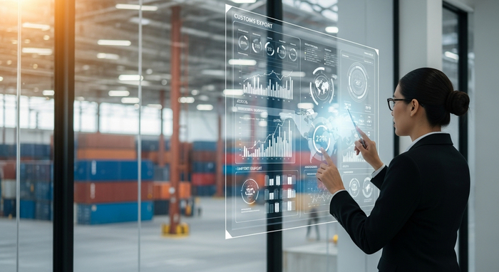 Biểu đồ ứng dụng thực tiễn data hải quan hỗ trợ quản lý kinh doanh Sơ đồ ứng dụng data hải quan trong doanh nghiệp