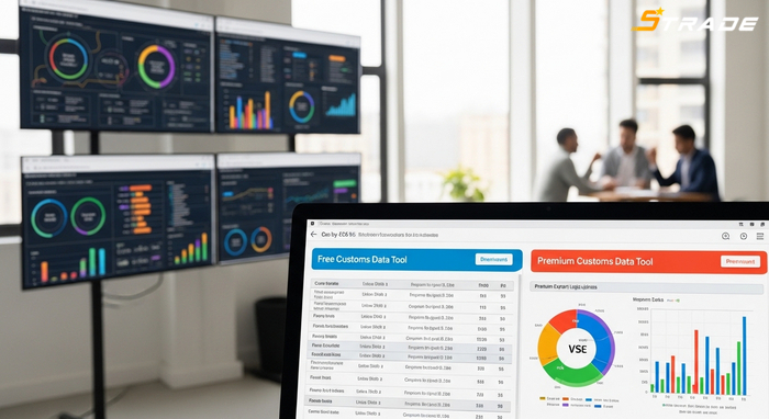 So sánh công cụ tra cứu số liệu hải quan Bảng so sánh tính năng dữ liệu miễn phí và trả phí