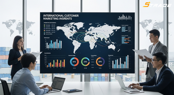 Infographic chiến lược marketing dựa trên dữ liệu khách hàng quốc tế Infographic chiến lược marketing dựa trên dữ liệu khách hàng quốc tế