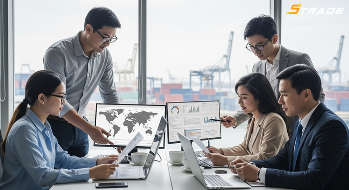 Quy trình tìm người mua hàng quốc tế Quy trình tìm người mua hàng quốc tế