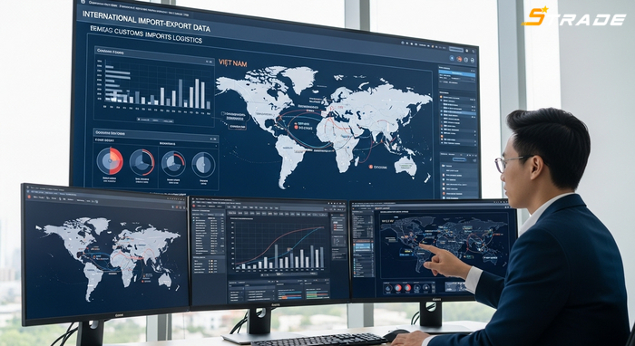 Các nguồn dữ liệu xuất nhập khẩu tại Việt Nam và quốc tế Sơ đồ các nguồn dữ liệu xuất nhập khẩu chính thống